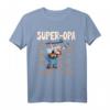 Anatomie eines Super Opa T-Shirt – Perfektes Geschenk für den besten Großvater zum Geburtstag, Weihnachten oder Vatertag