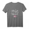 Lustiges Dirndl T-Shirt für Damen - Passend für Wiesn & Oktoberfest mit Blumenmotiv