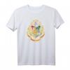 HapKitten Harry Potter Hogwarts School Crest T-Shirt – Offiziell lizenzierte Fanbekleidung für Fans der magischen Welt