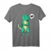 Dinosaurier Nö Dino T-Rex Kinder T-Shirt – Süßes Dino Design als Geschenk für Jungen und Mädchen zu Geburtstag & Weihnachten