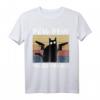 Vintage PewPew Madafakas Katze T-Shirt - Lustiges Geschenk für Katzenliebhaber, Freunde & Familie zum Geburtstag, Valentinstag & Weihnachten
