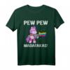 Unicorn Pew Pew Madafakas Vintage Crazy Cat Funny Graphic T-Shirt – Perfekt für Geburtstage, Feiertage & lustige Geschenke für Freunde und Familie