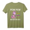 Unicorn Pew Pew Madafakas Vintage Crazy Cat Funny Graphic T-Shirt – Perfekt für Geburtstage, Feiertage & lustige Geschenke für Freunde und Familie
