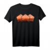 Wald Natur Pentagon Minimalismus T-Shirt – Stylisches Geometrie-Design für Naturliebhaber