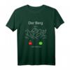 Der Berg ruft ich muss los - Lustiges Wander T-Shirt für Bergliebhaber, Bergsteiger & Wanderfreunde als Geschenkidee zu Weihnachten & Geburtstag