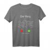 Der Berg ruft ich muss los - Lustiges Wander T-Shirt für Bergliebhaber, Bergsteiger & Wanderfreunde als Geschenkidee zu Weihnachten & Geburtstag