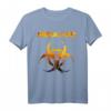 Gefahr Biohazard Symbol T-Shirt – Klassisch geschnitten, doppelt genäht, perfekt für Fans von Gefahrensymbolen und Statement-Mode
