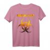 Gefahr Biohazard Symbol T-Shirt – Klassisch geschnitten, doppelt genäht, perfekt für Fans von Gefahrensymbolen und Statement-Mode