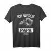 Ich werde Papa 2024 - Lustiges T-Shirt für werdende Väter im Jahr 2024, klassisch geschnitten mit doppelt genähtem Saum