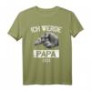 Ich werde Papa 2024 - Lustiges T-Shirt für werdende Väter im Jahr 2024, klassisch geschnitten mit doppelt genähtem Saum