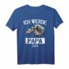 Ich werde Papa 2024 - Lustiges T-Shirt für werdende Väter im Jahr 2024, klassisch geschnitten mit doppelt genähtem Saum