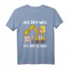 Kinder 3. Geburtstag T-Shirt mit Bagger - Lustiges Baustellen Design für Jungen & Mädchen zum 3. Geburtstag, Party und Geschenkidee
