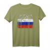 Vintage Russia Russian Flag Pride T-Shirt - Patriotisches Geschenk für Familien, Sportfans & Reisebegeisterte mit russischer Herkunft