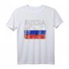 Vintage Russia Russian Flag Pride T-Shirt - Patriotisches Geschenk für Familien, Sportfans & Reisebegeisterte mit russischer Herkunft
