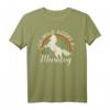 Wild Mustang Vintage Sunset Horse T-Shirt - Go Wild Adopt a Mustang Geschenk für Tierliebhaber, Freunde und Familie