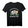 Papas lustiges Panda Schlafshirt - Originelles Schlafanzug Nachthemd Geschenk für Vater oder Ehemann zum Vatertag oder Geburtstag