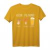Kleine Pilzkunde Glückspilz Lustiges Bier Spruch T-Shirt – Perfekt für Bierliebhaber, Partygänger & Junggesellenabschiede