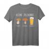Kleine Pilzkunde Glückspilz Lustiges Bier Spruch T-Shirt – Perfekt für Bierliebhaber, Partygänger & Junggesellenabschiede