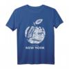 New York City The Big Apple Graphic T-Shirt - Trendiges NYC Stadtmotiv für Touristen & Fans, Vintage Style