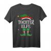 Tochter Elfe T-Shirt Weihnachten - Lustiges Elf Outfit für Familie, Kinder, Damen & Herren als festliches Weihnachtsgeschenk
