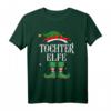 Tochter Elfe T-Shirt Weihnachten - Lustiges Elf Outfit für Familie, Kinder, Damen & Herren als festliches Weihnachtsgeschenk