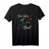 Der Weg ist Bunt mit Regenbogen Farben - LGBTQ Pride T-Shirt mit Fussspuren für Vielfalt, Stolz & Menschenrechte