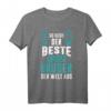 Cooles Motiv T-Shirt für den besten großen Bruder der Welt - Perfekte Geschenkidee für Geburtstag & Weihnachten