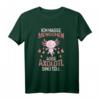Axolotl Ich Hasse Menschen T-Shirt - Lustiges Tiermotiv für Axolotl- und Tierliebhaber, Aquaristik & Züchter Geschenk