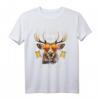 Lustiges Trachtenshirt Herren mit Hirschmotiv für Oktoberfest, Volksfest & Bayern-Feeling