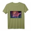 Universum Saturn Donut Space Sterne T-Shirt für Männer & Frauen – Originelles Weltraum-Design als Geschenk zu Geburtstag, Weihnachten & für Astronomie-Fans