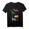 Kinder Dinosaurier T-Shirt für Jungs & Mädchen - Tyrannosaurus Rex, Triceratops, Brachiosaurus & Pteranodon - Perfektes Geschenk zum Geburtstag & Weihnachten