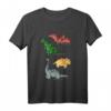 Kinder Dinosaurier T-Shirt für Jungs & Mädchen - Tyrannosaurus Rex, Triceratops, Brachiosaurus & Pteranodon - Perfektes Geschenk zum Geburtstag & Weihnachten