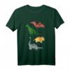 Kinder Dinosaurier T-Shirt für Jungs & Mädchen - Tyrannosaurus Rex, Triceratops, Brachiosaurus & Pteranodon - Perfektes Geschenk zum Geburtstag & Weihnachten