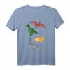 Kinder Dinosaurier T-Shirt für Jungs & Mädchen - Tyrannosaurus Rex, Triceratops, Brachiosaurus & Pteranodon - Perfektes Geschenk zum Geburtstag & Weihnachten