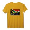 Vintage South Africa Flag mit Springbok T-Shirt - Lässiges Fan-Design für Südafrika-Liebhaber