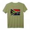 Vintage South Africa Flag mit Springbok T-Shirt - Lässiges Fan-Design für Südafrika-Liebhaber