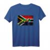 Vintage South Africa Flag mit Springbok T-Shirt - Lässiges Fan-Design für Südafrika-Liebhaber