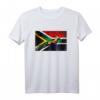 Vintage South Africa Flag mit Springbok T-Shirt - Lässiges Fan-Design für Südafrika-Liebhaber