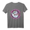 Einhorn Unicorn Glitzer T-Shirt - Komm Noch Näher Und Es Klatscht, Perfekt für Motto Partys & Einhorn Fans