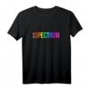 Auf dem Spektrum Autismus Asperger Awareness T-Shirt – Unterstütze Bewusstsein und Inklusion mit buntem Regenbogen-Design