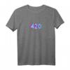 420 Kiffer T-Shirt | Chiller, Marijuana & Cannabis Geschenk für Stoner, Grower & Fans