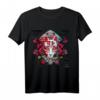 Kitsune Maske Glitch Anime T-Shirt im Japan Vaporwave Stil – Retro-Futurismus, Otaku, Streetwear für Fans & Trendsetter