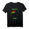 Rasta Dad Lion Art Dreadlock T-Shirt – Fun Geschenk für Rastafari- und Reggae-Liebhaber, perfekt zum Geburtstag & Vatertag