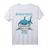 Bevor du Fragst NEIN lustiges Hai Shark Design T-Shirt – Perfekt für Menschen, die sozialen Kontakt meiden