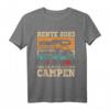 Rente 2023 - Endlich mehr Zeit zum Campen | Rentner Camper T-Shirt für Ruhestand und Campingliebhaber