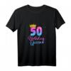 50. Geburtstag Frauen - Birthday Queen 50 T-Shirt für stilvolle Jubiläen & Geburtstagsgeschenke