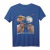 Universe Three Moon Capybaras Galaxy Stars T-Shirt – Lustiges Tierparodie Design für Kinder, Teens & Erwachsene, Perfekt als Geschenk