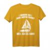 Segler Segelboot Anker Matrose Seemann Kapitän T-Shirt - Perfektes Geschenk für Skipper, Kapitäne & Segelenthusiasten
