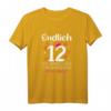 12. Geburtstag Mädchen T-Shirt - Lustiges Geschenk mit Krone, Herzen & Sternen für den perfekten Geburtstag