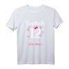 12. Geburtstag Mädchen T-Shirt - Lustiges Geschenk mit Krone, Herzen & Sternen für den perfekten Geburtstag
